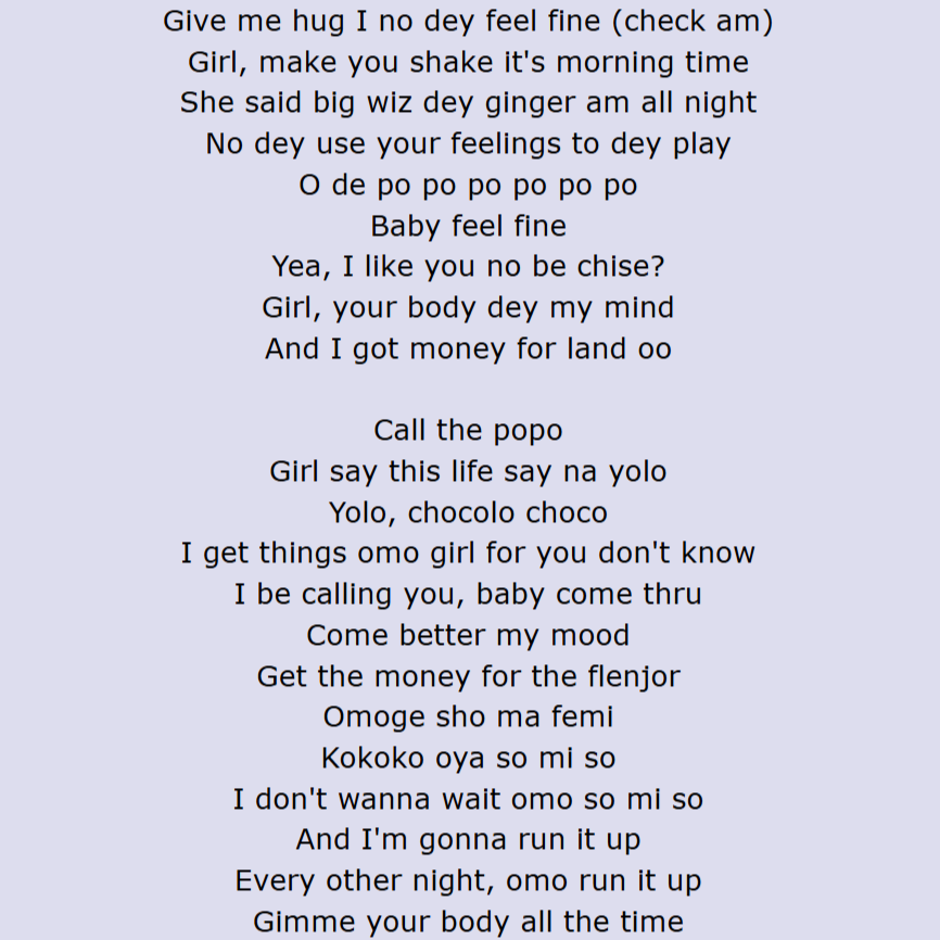 DJ Tunez, Wizkid & Odumodublvck - Easy With Me (Lyrics)